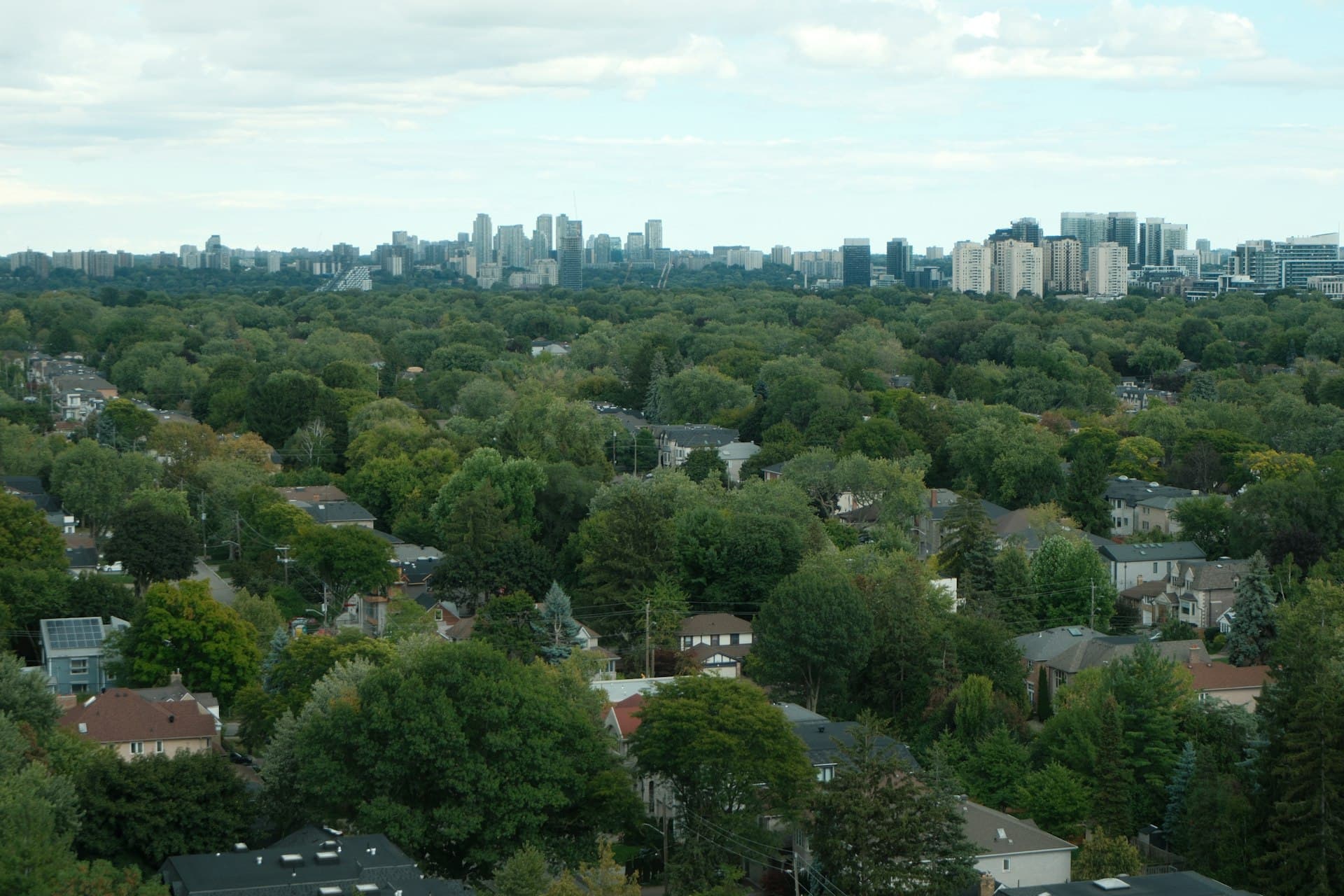 Markham skyline